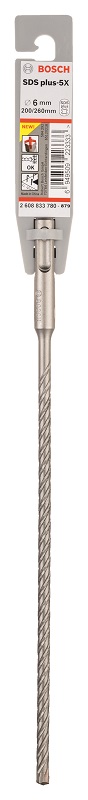 Bosch – 6mm Hammer Drill Bit SDS-Plus-5X