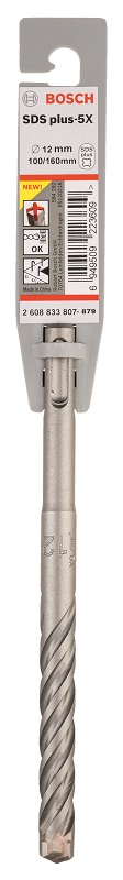 Bosch – 12mm Hammer Drill Bit SDS-Plus-5X
