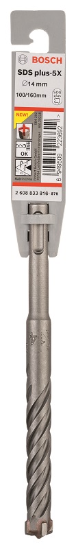 Bosch – 14mm Hammer Drill Bit SDS-Plus-5X