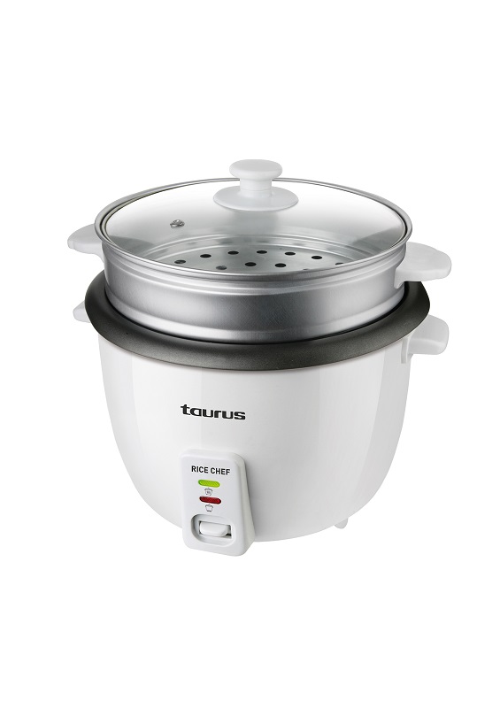 Taurus – 1.8 Litre 700W White Plastic Rice Cooker