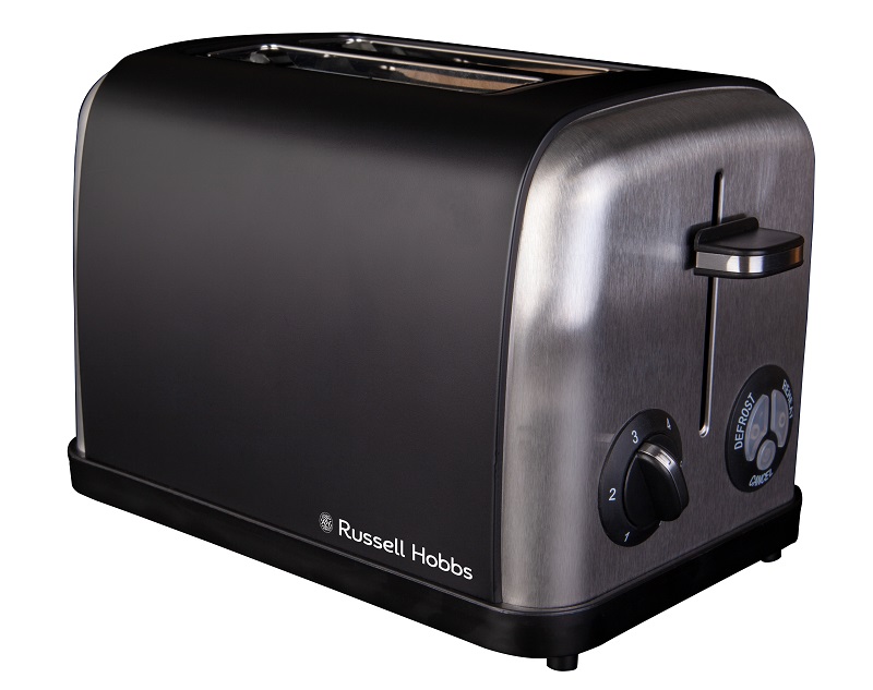 Russell Hobbs – 950W 2-Slice Toaster – Black