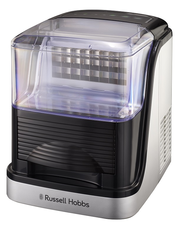Russell Hobbs – Clear Square Ice Maker – Black