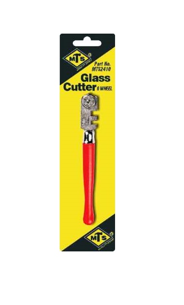 MTS – 180mm 6 Wheel Glass Cutter – Brown