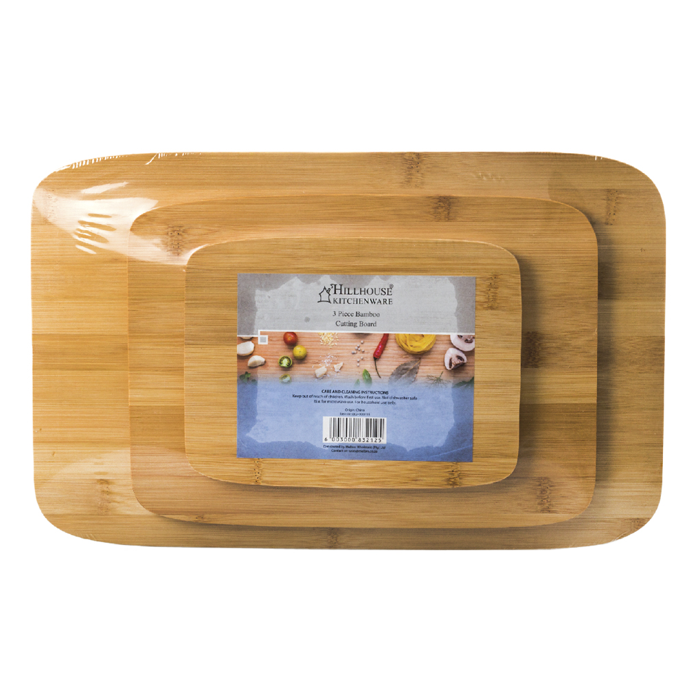 3 Piece Bamboo Cutting Boards