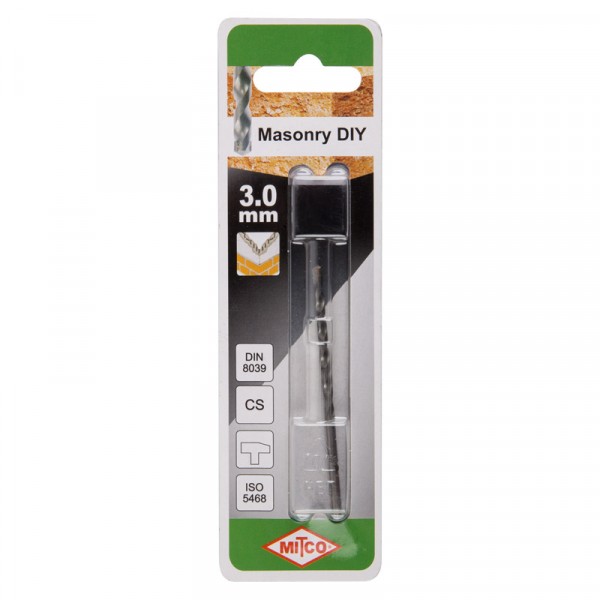 Mitco Masonry Drill Bit – 3.0 x 75mm