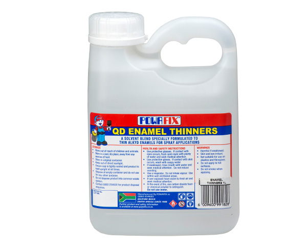 Powafix – QD Enamel Type Thinners – 5L – 4 Pack