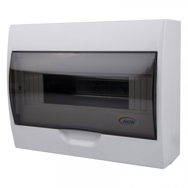 NUR – Din Rail – Distribution Board – Metal – 12 Way