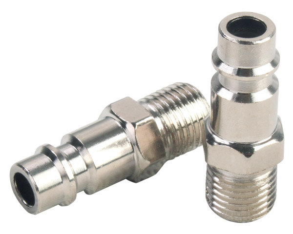 Rockworth Press-In Male Hose Coupler – 1/4″