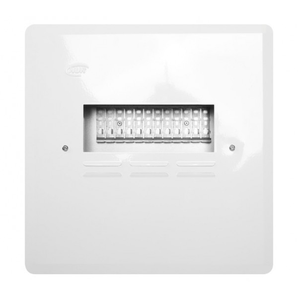 NUR Din Rail Distribution Board – 12W Flush Metal Base