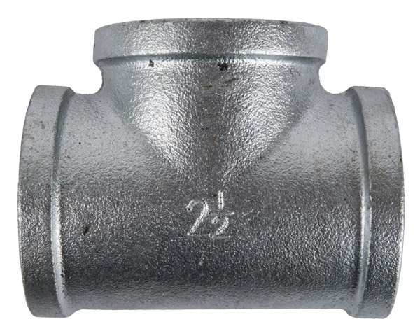 Bulk Pack x 2 Galvanised Tee – 65mm