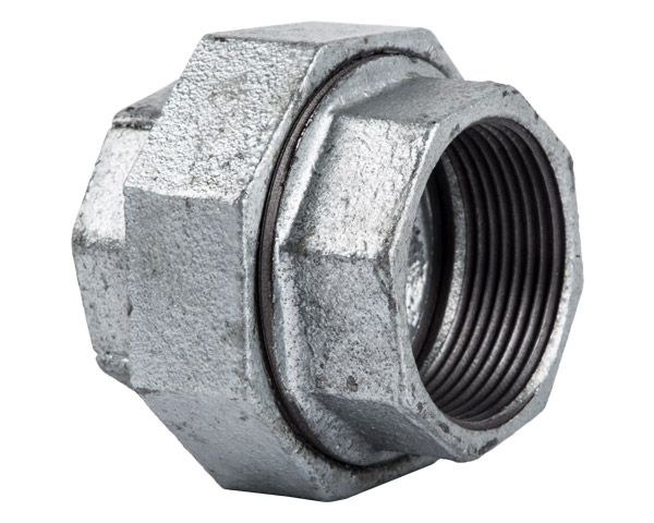 Galvanised Conical Union – 80mm