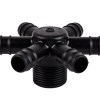 Multi-Outlet (6) Drip Coupling – 16mm Drip Pipe (10 Piece Pack) Multi-Outlet (6) Drip Coupling – 16mm Drip Pipe (10 Piece Pack)