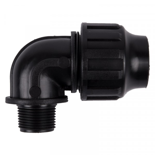 Bulk Pack x 10 Plast Agri Tn Male Compression Elbow – 25X3/4