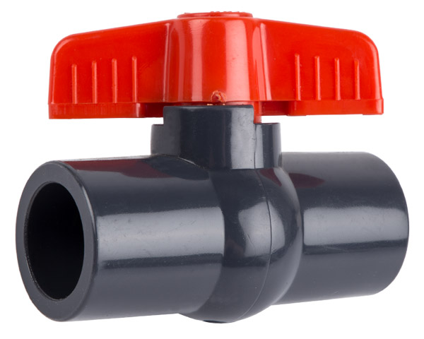 PVC Solvent Ball Valve – 20mm Pipe Size 25mm (5 Piece Pack)