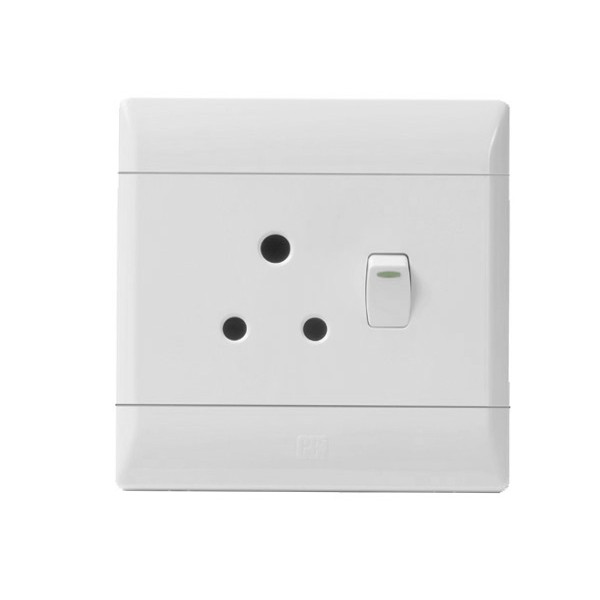 Cbi Single Switch Plug – 4X4 White