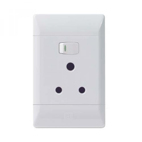 Cbi Vertical Switch Plug – 4X2 White