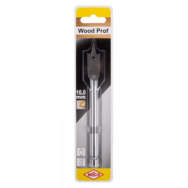 Mitco Wood Flat Drill Bit – 16mm