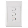 Nexus Light Switch with Cover – 3Lever Nexus Light Switch with Cover – 3Lever