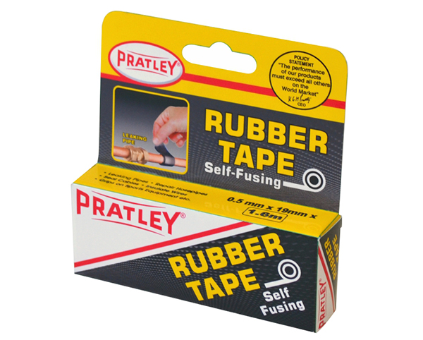 Pratley – Rubber Tape – 19mm x 1.6m