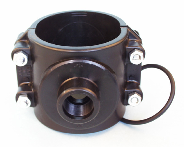 Saddle Compression – Pipe Fittings – PVC – 75 x 1-1/4 – 4 Pack