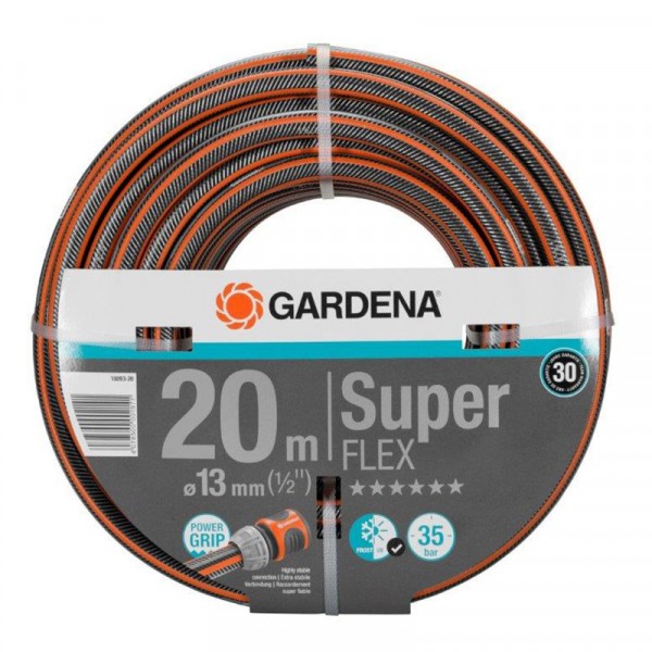 GARDENA Premium SuperFLEX Hose 13 mm ( “) x 20 metres