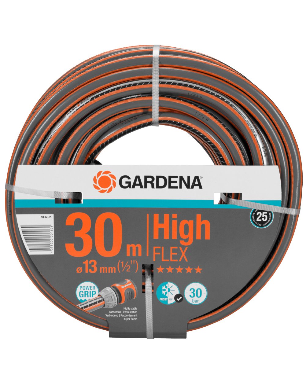 GARDENA Comfort HighFLEX Hose 13 mm ( “) x 30 metres