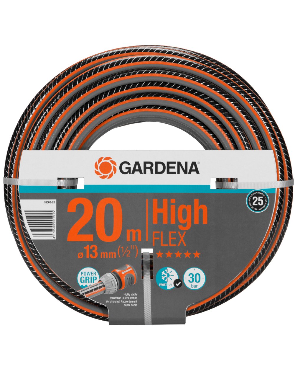 GARDENA Comfort HighFLEX Hose 13 mm ( “) x 20 metres