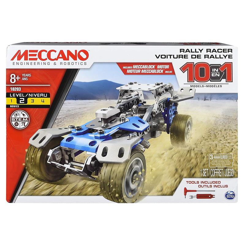 Meccano 10-Model Set – Motorized Truck