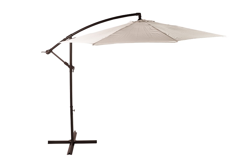 Seagull – 300cm Cantilever Umbrella With Aluminium Pole – Beige