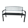Seagull – Steel Bench Chair – Black Seagull – Steel Bench Chair – Black