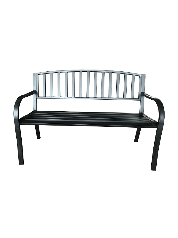 Seagull – Steel Bench Chair – Black