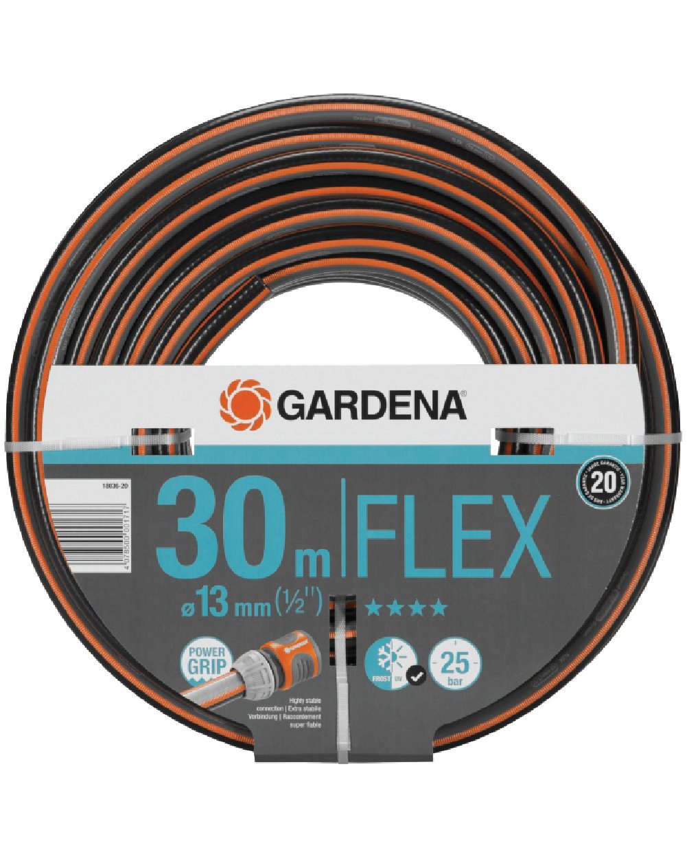GARDENA Comfort FLEX Hose 13 mm ( “) x 30 metres