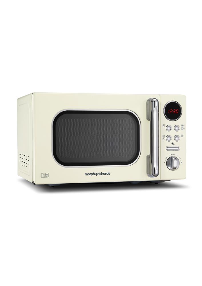 Morphy Richards – 20 Litre 800W Accents Digital Microwave – Cream
