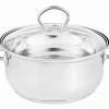 Prestige – 18cm Casserole With Lid – Silver Prestige – 18cm Casserole With Lid – Silver