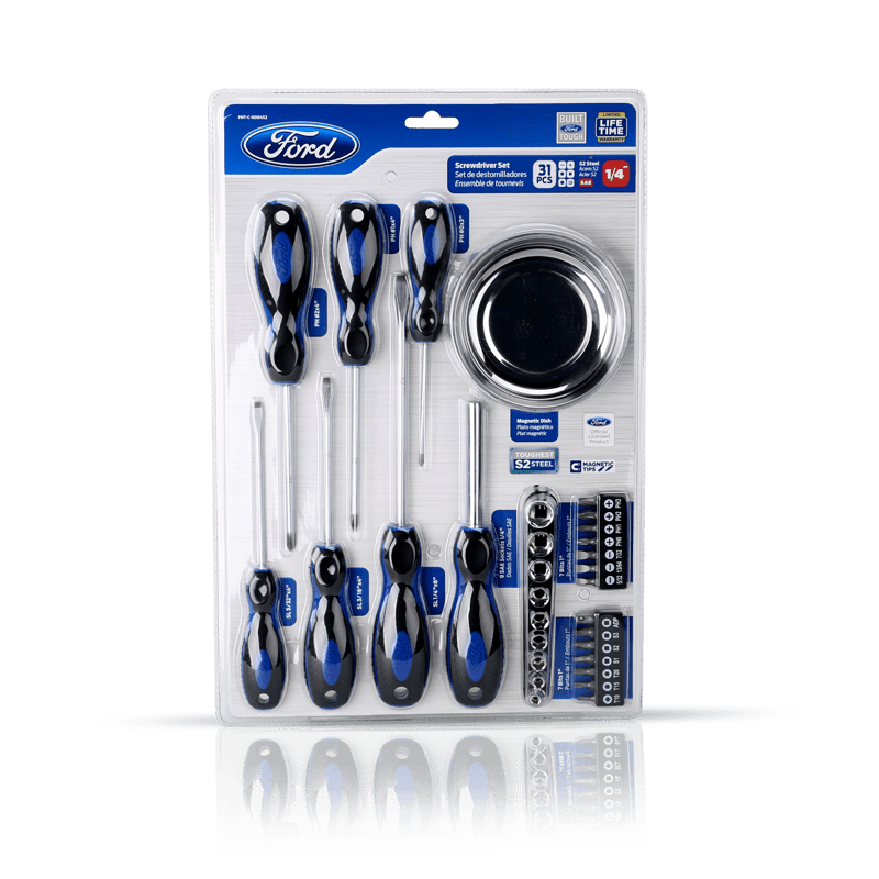 FORD TOOLS SCREWDRIVER SET 31PC