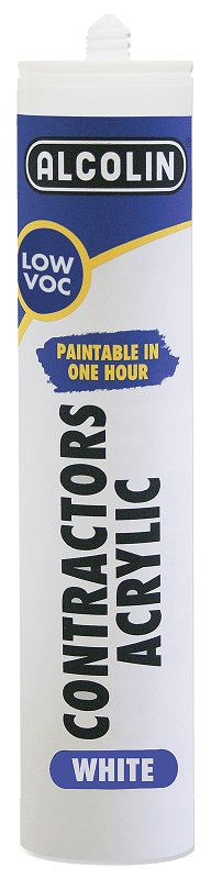 Alcolin – 260ml Contractors Acrylic – White