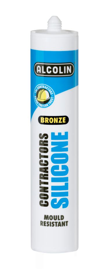 Alcolin – Contractors Silicone – 260ml – Bronze
