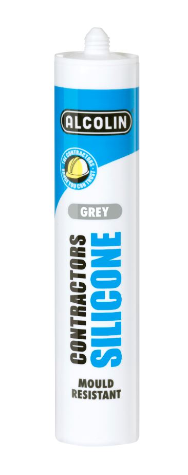 Alcolin – Contractors Silicone – 260ml – Grey