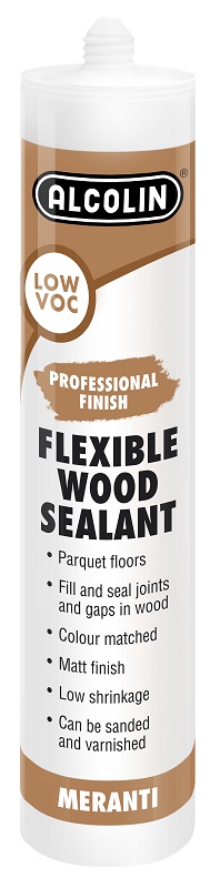 Alcolin – Flexible Wood Sealant – 280ml – Light Brown