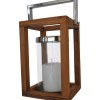 The Gift Shop – Anika Wooden Lantern – Including Candle The Gift Shop – Anika Wooden Lantern – Including Candle
