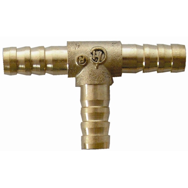 Aircraft T Type Hose Connector 8mm Bulk
