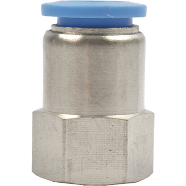 Aircraft Pu Hose Fitting Straight Stud 12mm-3/8 F