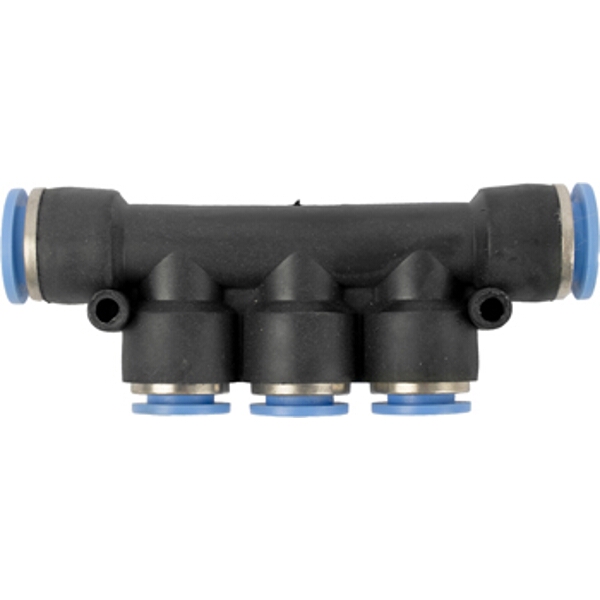 Aircraft Pu Hose Fitting Manifold 12mm-10mm