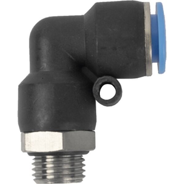 Aircraft Pu Hose Fitting Elbow W/O-Ring 10mm-1/4 M