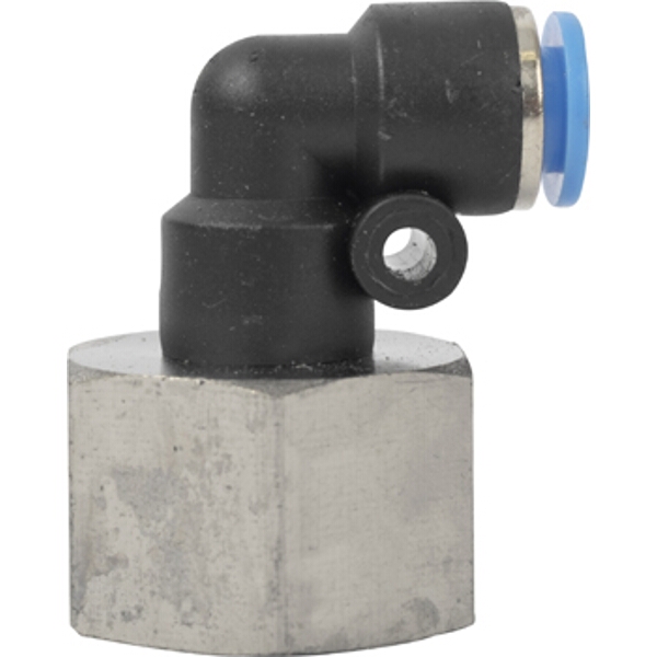 Aircraft Pu Hose Fitting Elbow 6mm-1/2 F