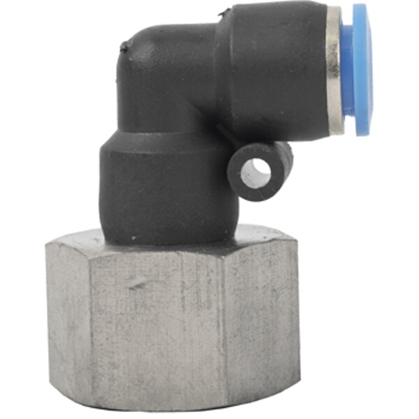 Aircraft Pu Hose Fitting Elbow 8mm-1/2 F