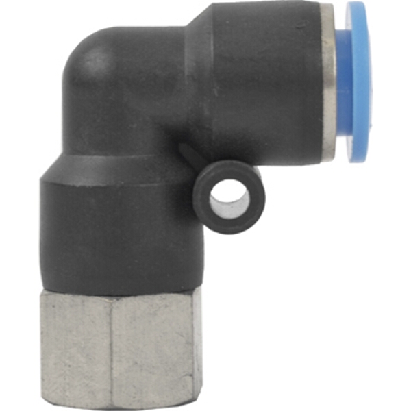 Aircraft Pu Hose Fitting Elbow 10mm-1/4 F