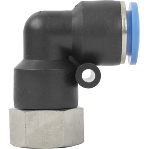 Aircraft Pu Hose Fitting Elbow 12mm-1/4 F