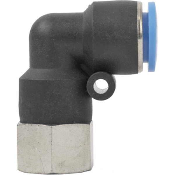 Aircraft Pu Hose Fitting Elbow 12mm-3/8 F