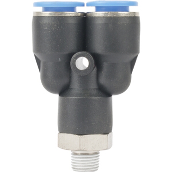 Aircraft Pu Hose Fitting Y Joint 10mm-1/8 M